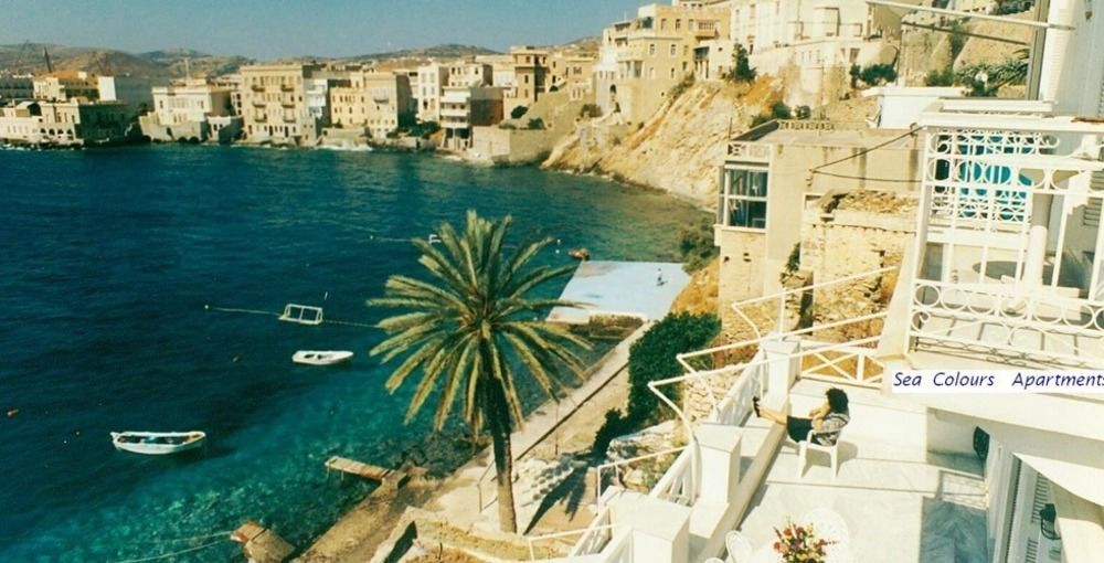 Sea Colours Rooms & Apartments Ermoupoli Dış mekan fotoğraf